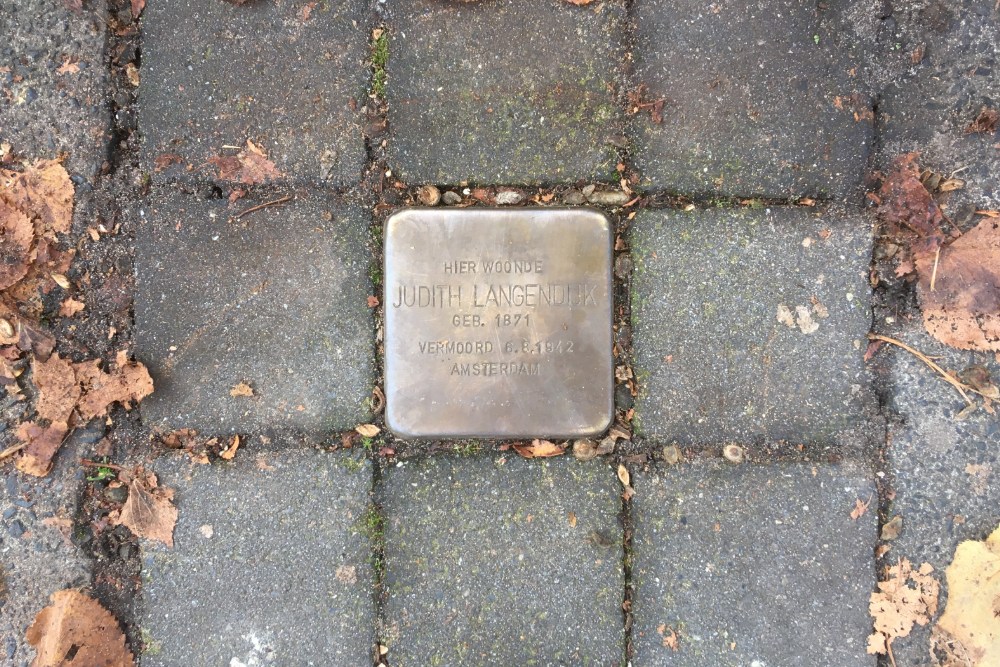 Stolperstein Gijsbrecht van Amstelstraat 81 #1