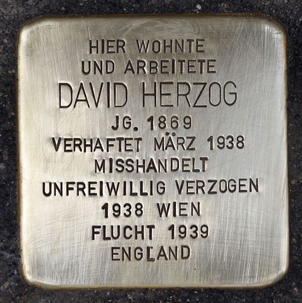 Stolpersteine Radetzkystraße 8 #2