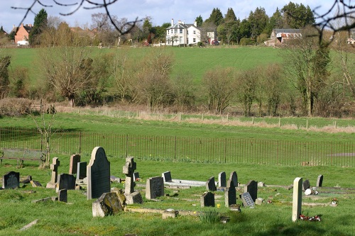 Oorlogsgraf van het Gemenebest St Bridget Churchyard Extension