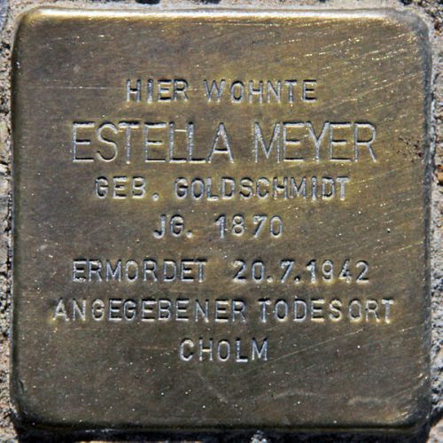 Stolpersteine Potsdamer Chaussee 69