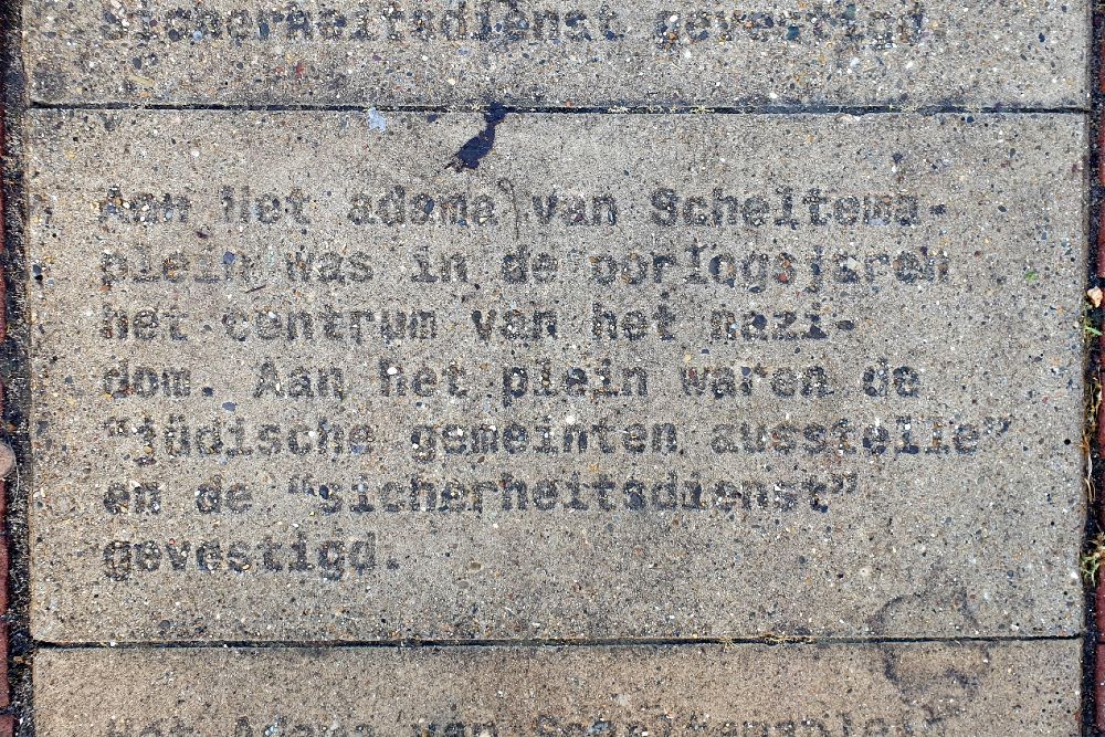 Memorial Jews Deported Amsterdam #4