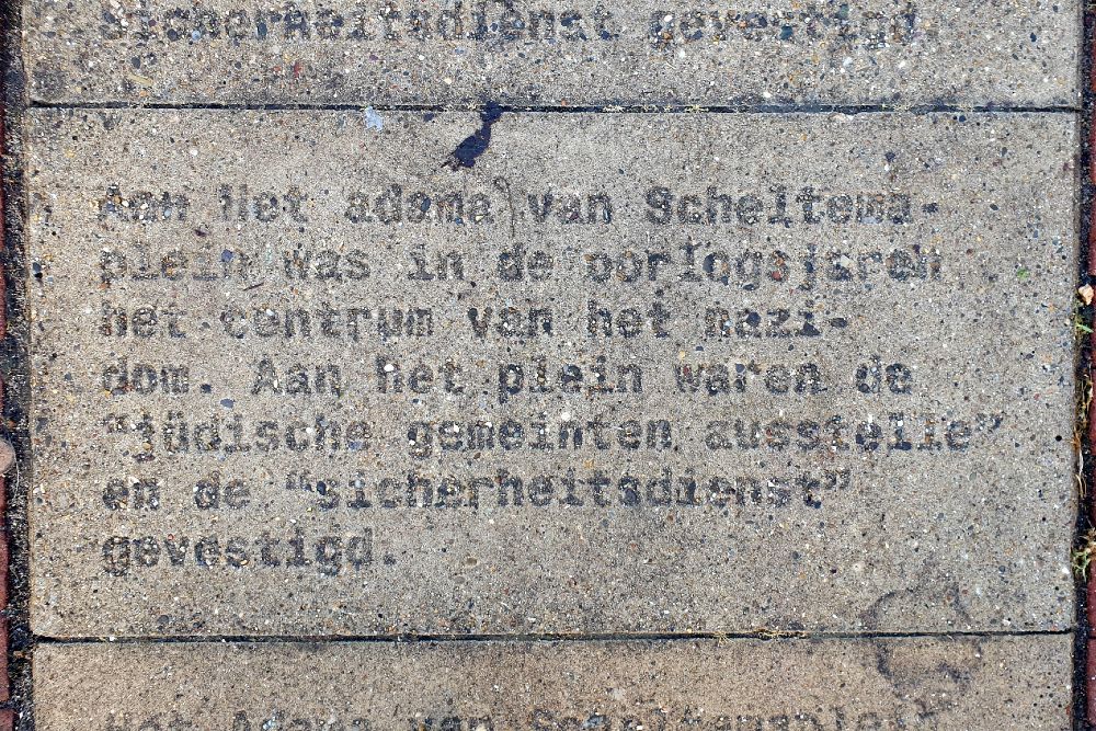Monument Gedeporteerde Joden Amsterdam #4