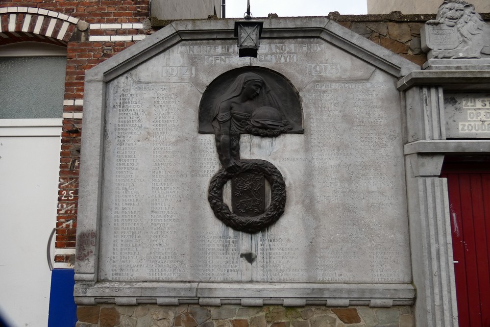 Oorlogsmonument 6de Wijk Gent #4