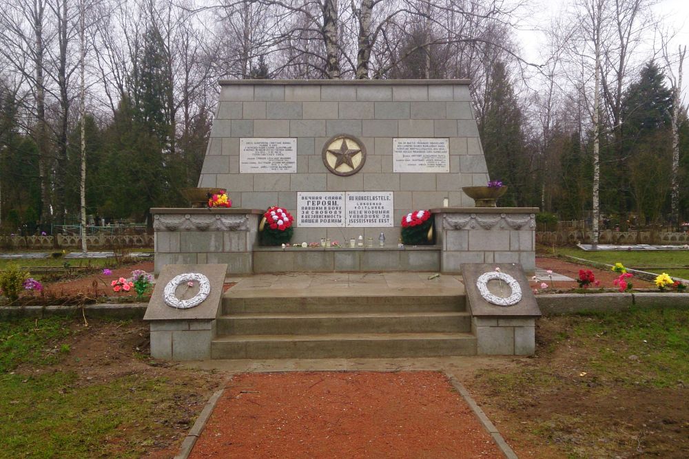 Mass Graves Soviet Soldiers Sinimäe