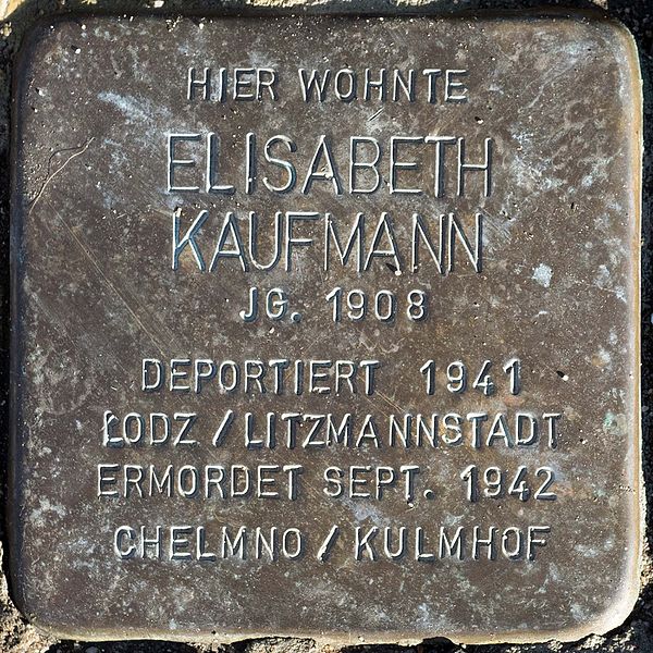 Stolpersteine Schulstrae 2 #3