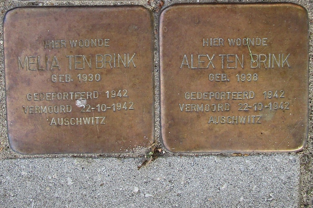 Stolpersteine Sluiskade Noordzijde 140 #3