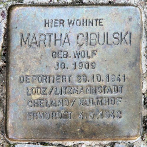 Stolpersteine Trendelenburgstraße 16 #4