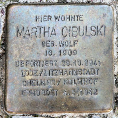 Stolpersteine Trendelenburgstrae 16 #4