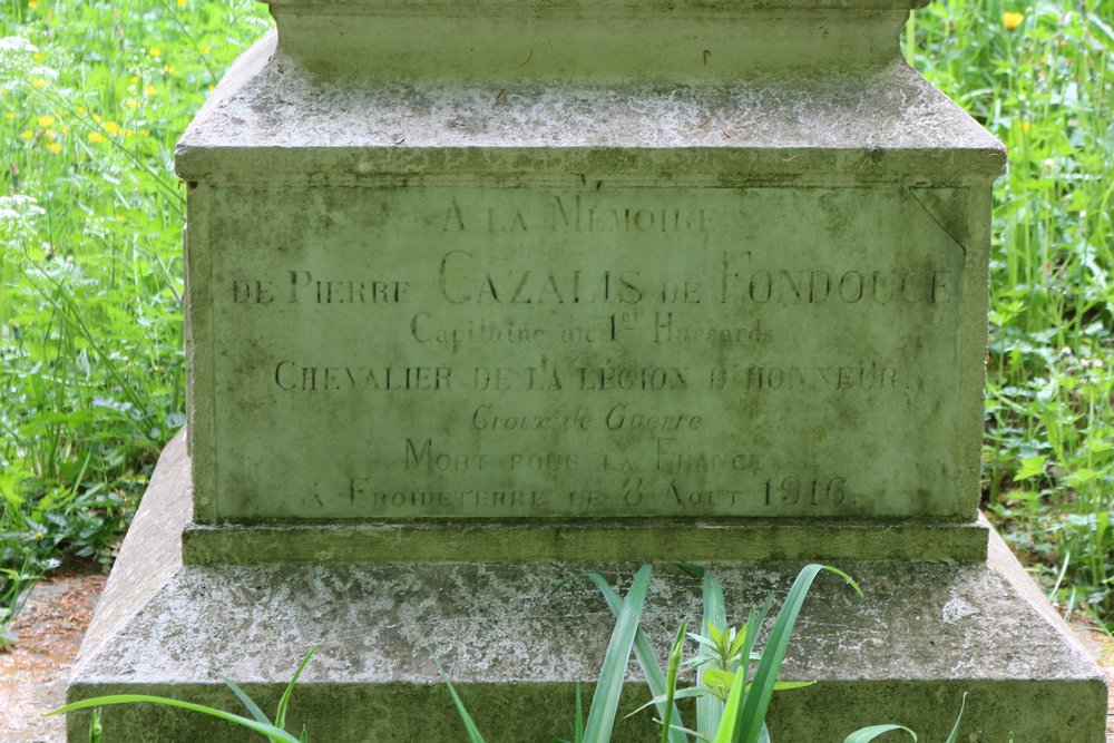 Monument Captain Pierre Cazalis de Fondouce #2