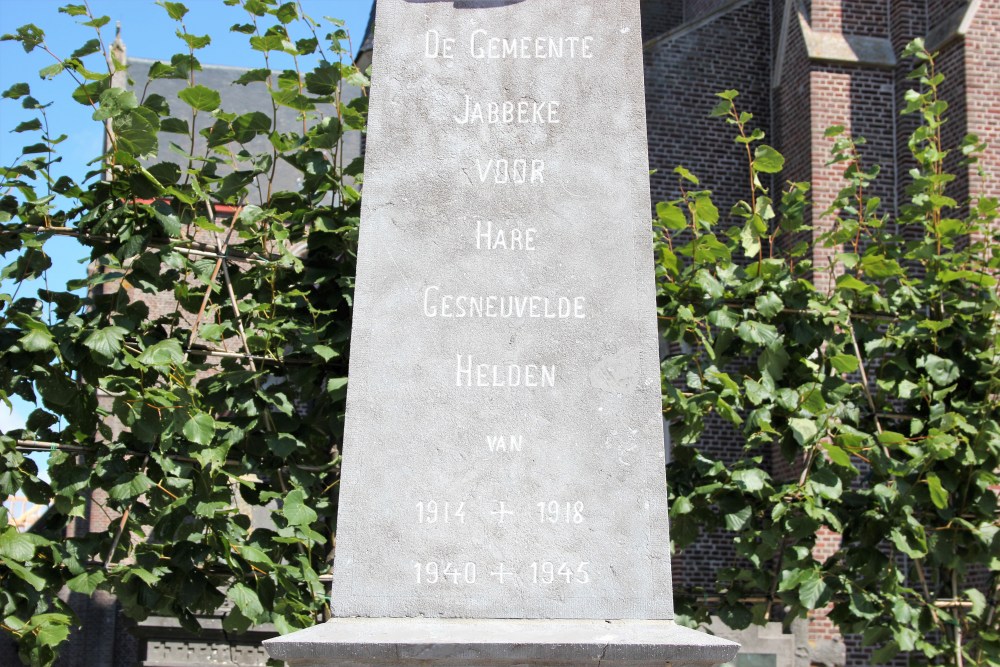 Oorlogsmonument Jabbeke #2