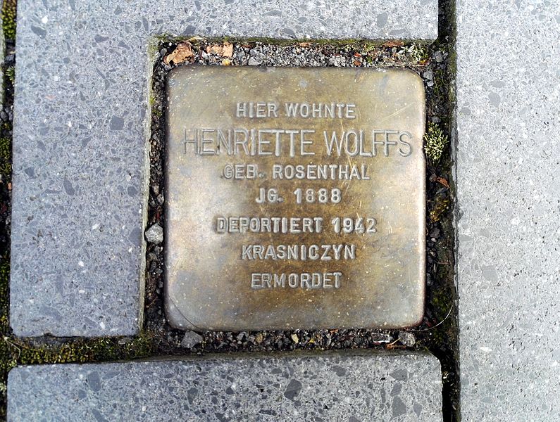 Stolpersteine Bachstrae 19 #2