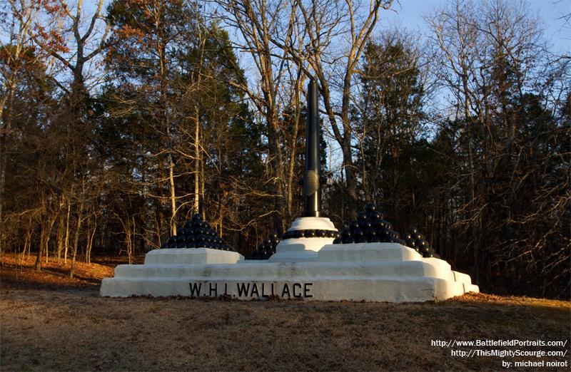 Locatie-aanduiding Hoofdkwartier General W.H.L. Wallace's (2nd) Division #1