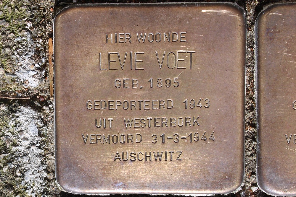 Stolpersteine Smaragdstraat 67 #2