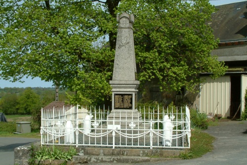 Oorlogsmonument Montchevrier