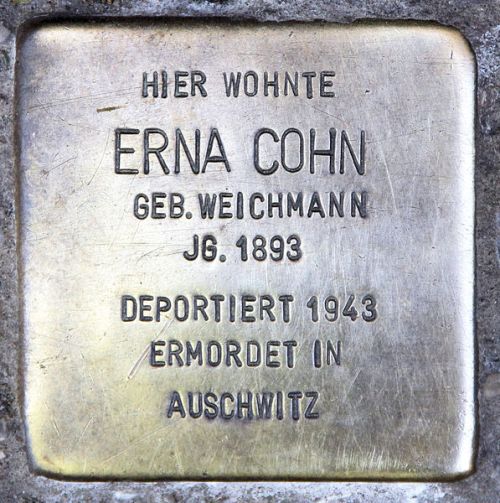 Stolpersteine Niebuhrstrae 72