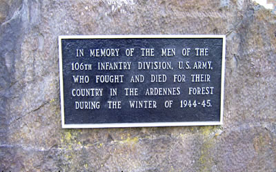 Memorial 106th Infantry Division #2