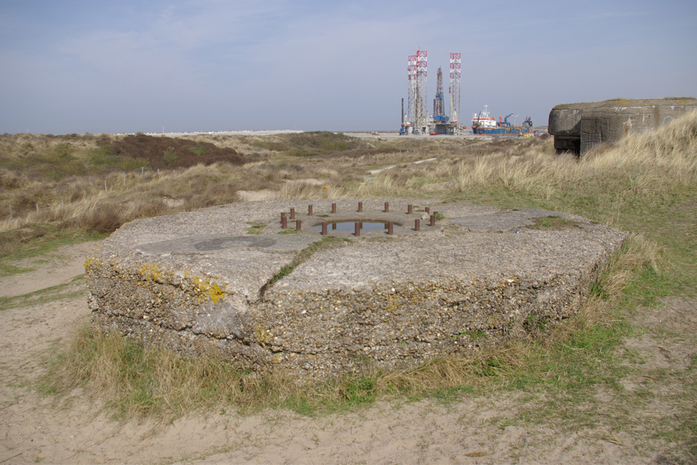 Atlantikwall - Geschtzstand 17cm (M.K.B. Heerenduin)