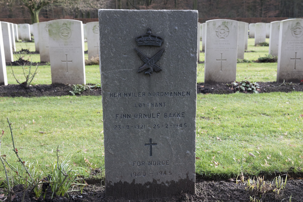 Norwegian War Grave Reichswald Forest Cemetery