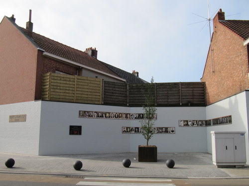 Memorial Photo Wall Deportation Second World War Mol