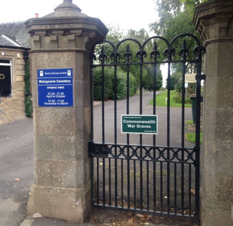 Oorlogsgraven van het Gemenebest Blairgowrie Cemetery #1