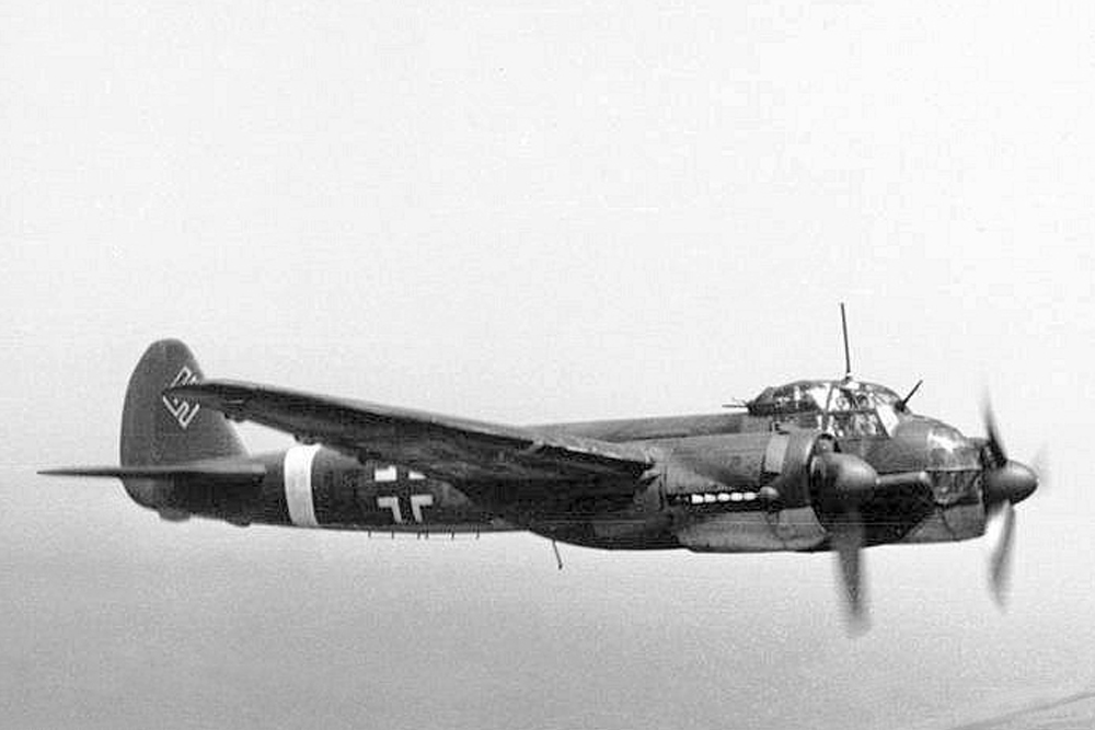 Crashlocatie Junkers Ju 88