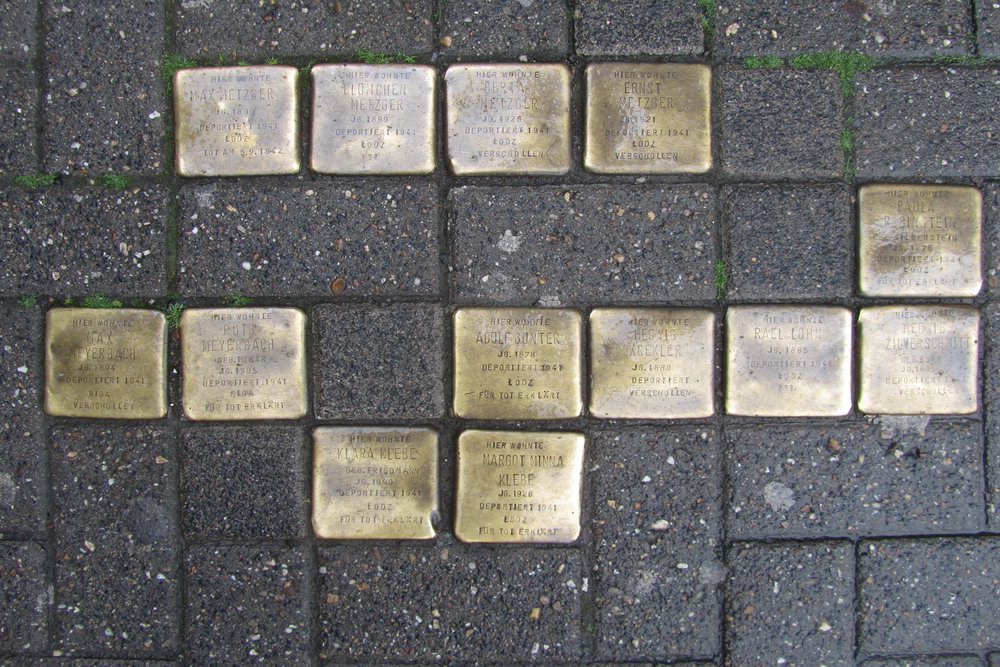 Stolpersteine Hansaring 109