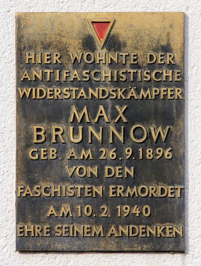 Gedenkteken Max Brunnow #1