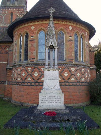 Monument Eerste Wereldoorlog Ayot St. Peter