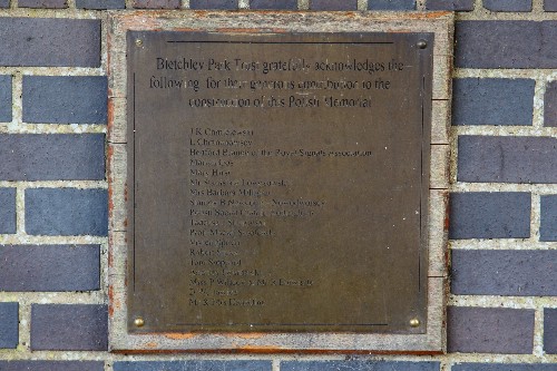 Polish Memorial Bletchley Park #4