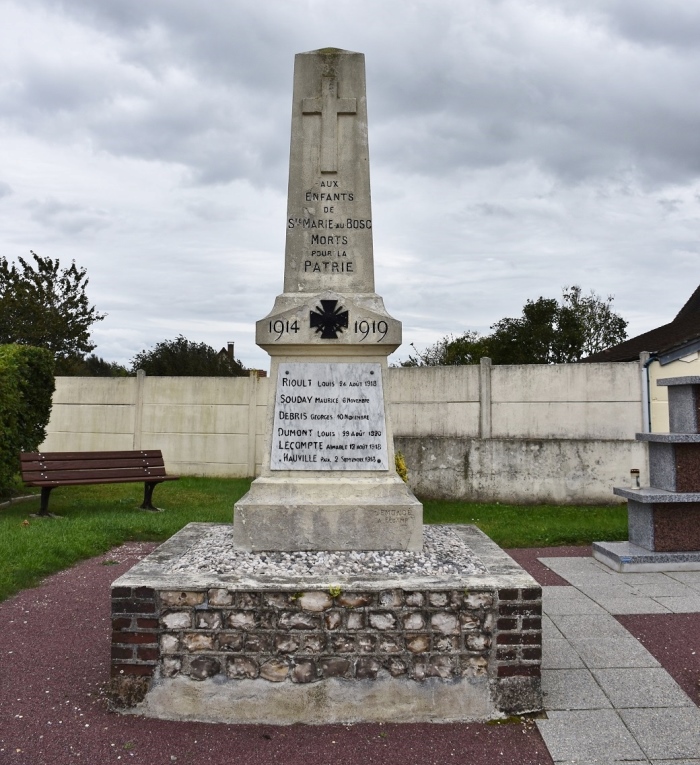 Oorlogsmonument Sainte-Marie-au-Bosc #1