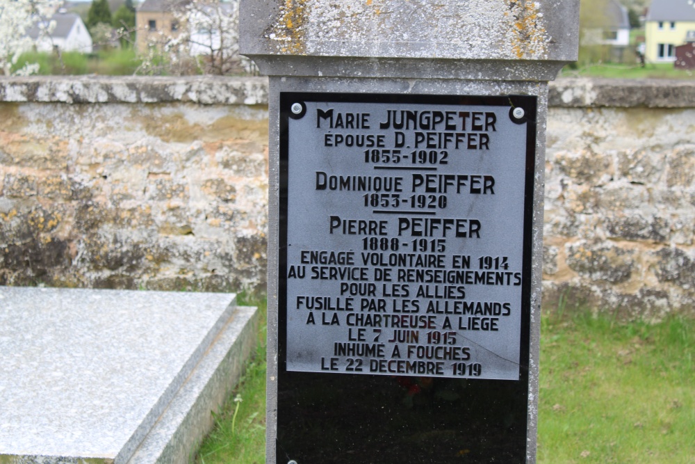 Belgische Oorlogsgraven Fouches #3