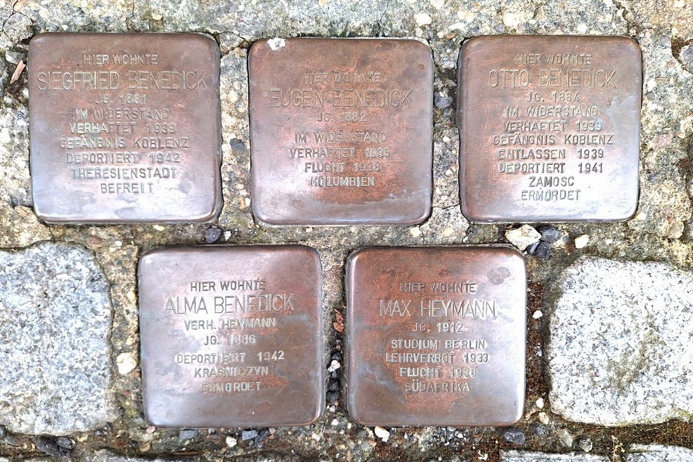 Stolpersteine Pützgasse 7 #1
