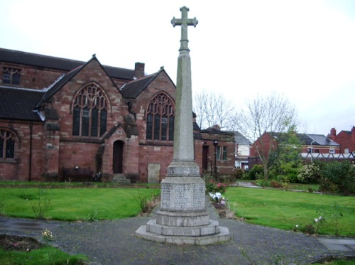 Oorlogsmonument Ashton-in-Makerfield #1