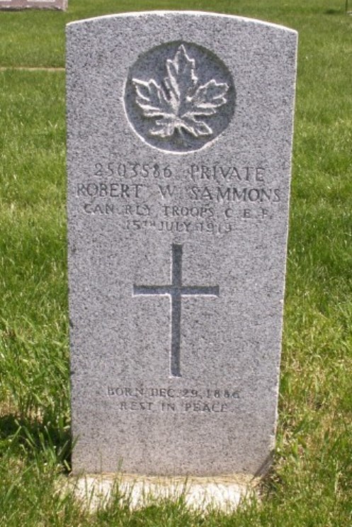 Commonwealth War Grave Nixon Township Cemetery #1