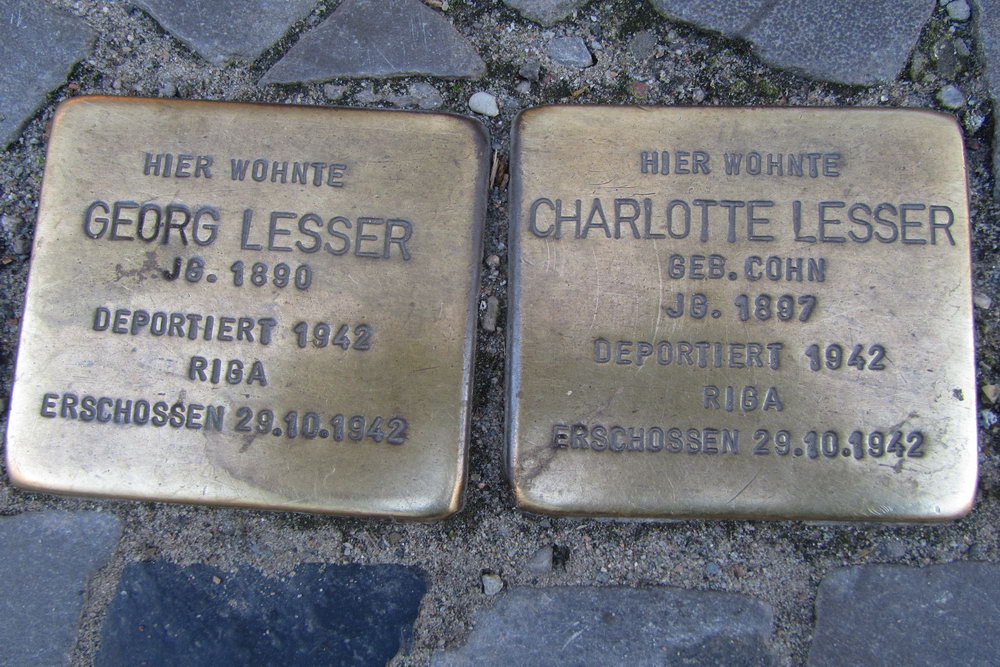 Stolpersteine Ossenreyerstrae 21-22 #3