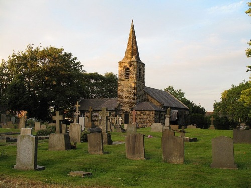 Commonwealth War Graves St. Wilfrid Churchyard