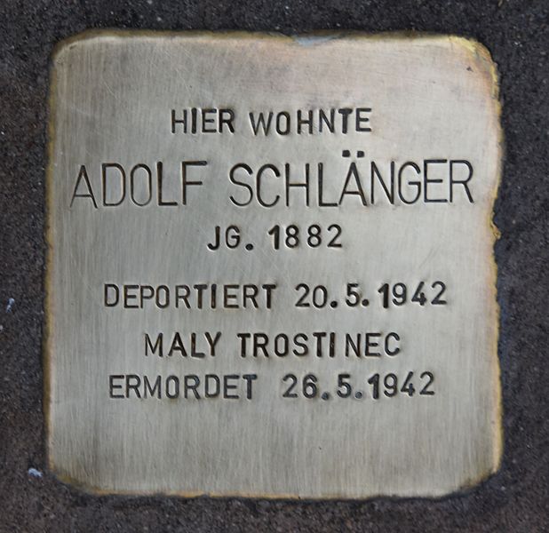 Stolperstein Martinsgasse 14 #1