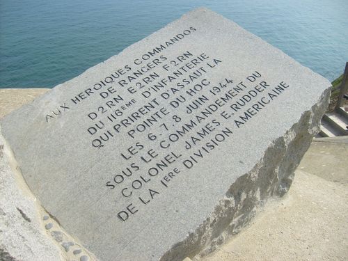 Pointe du Hoc Ranger Monument #5