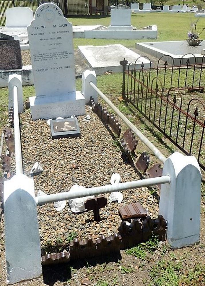 Commonwealth War Grave Calliope Cemetery