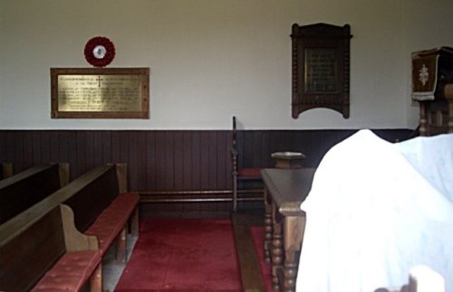 War Memorial Cabrach Church #1