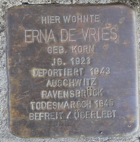 Stolpersteine Friedenstrae 30 #2