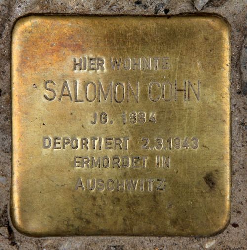 Stolpersteine Suarezstraße 39 #2