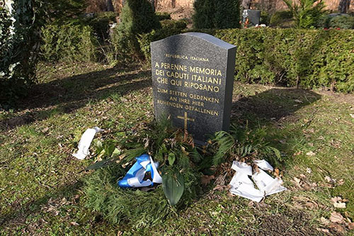 Mass Grave Italian Soldiers