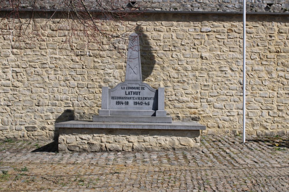 Oorlogsmonument Lathuy #1