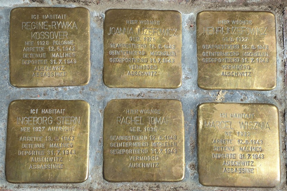 Stolpersteine Andre Fauchillestraat 10 #5