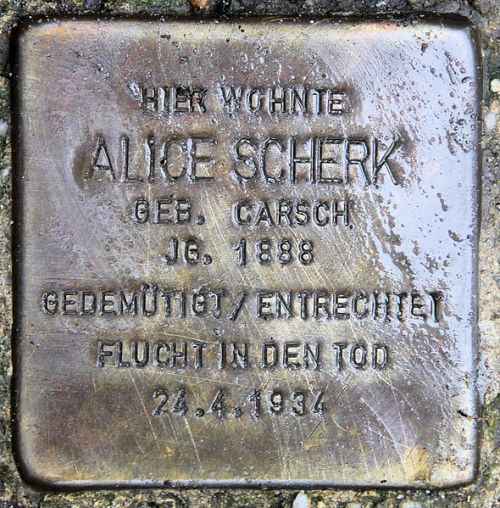 Stolperstein Mozartstrae 10