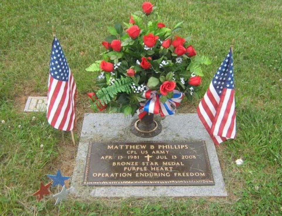 American War Grave Coal Mountain Cemetery