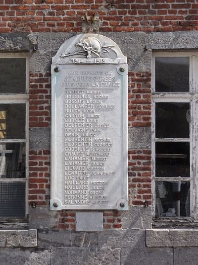 Oorlogsmonument Zores