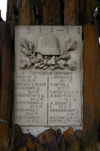 Oorlogsmonument Hüllern #4