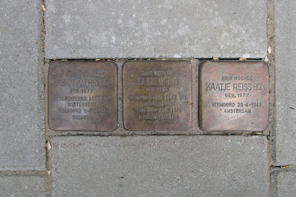 Stolpersteine Jekerstraat 14-III #1